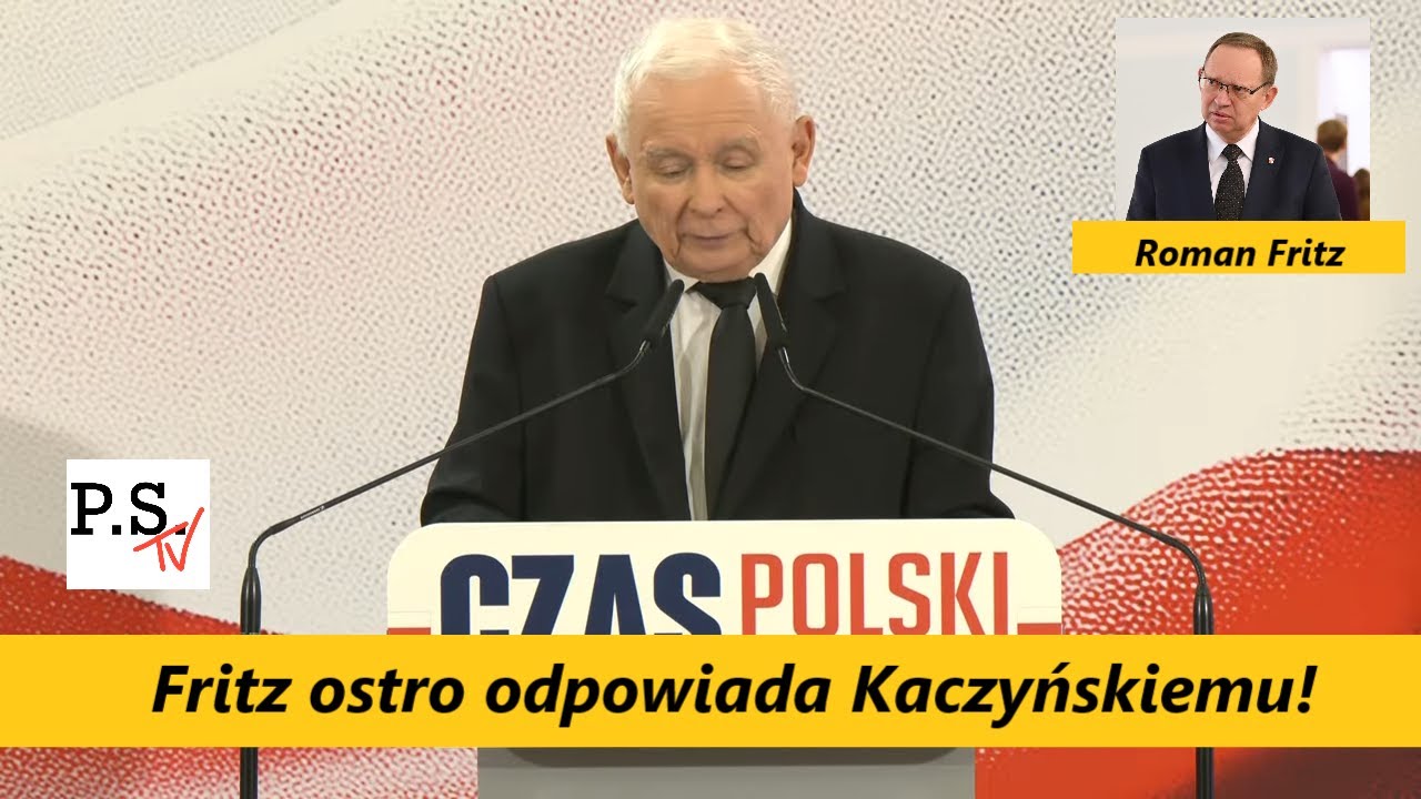 R. Fritz mocno odpowiada Kaczyńskiemu! System dostał paniki!