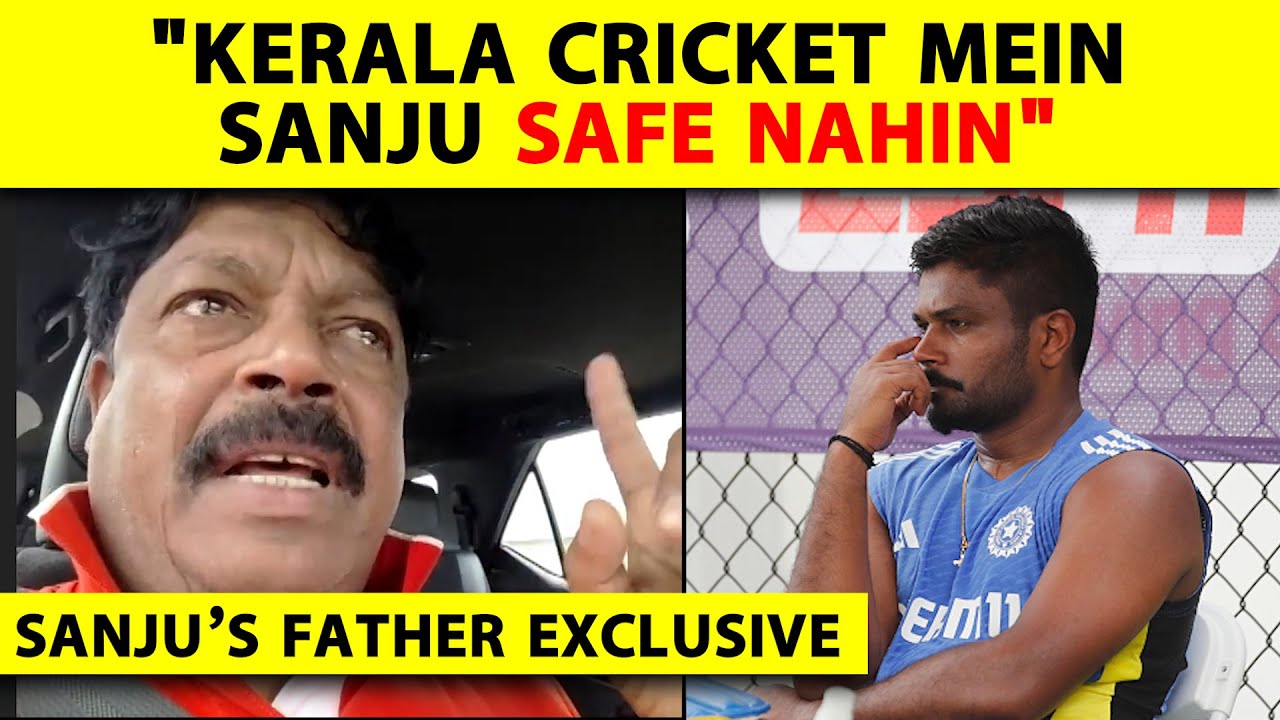 EXCLUSIVE: SANJU SAMSON'S FATHER BREAKS DOWN ON SPORTS TAK, SAYS SON 'NOT SAFE' IN KERALA CRICKET