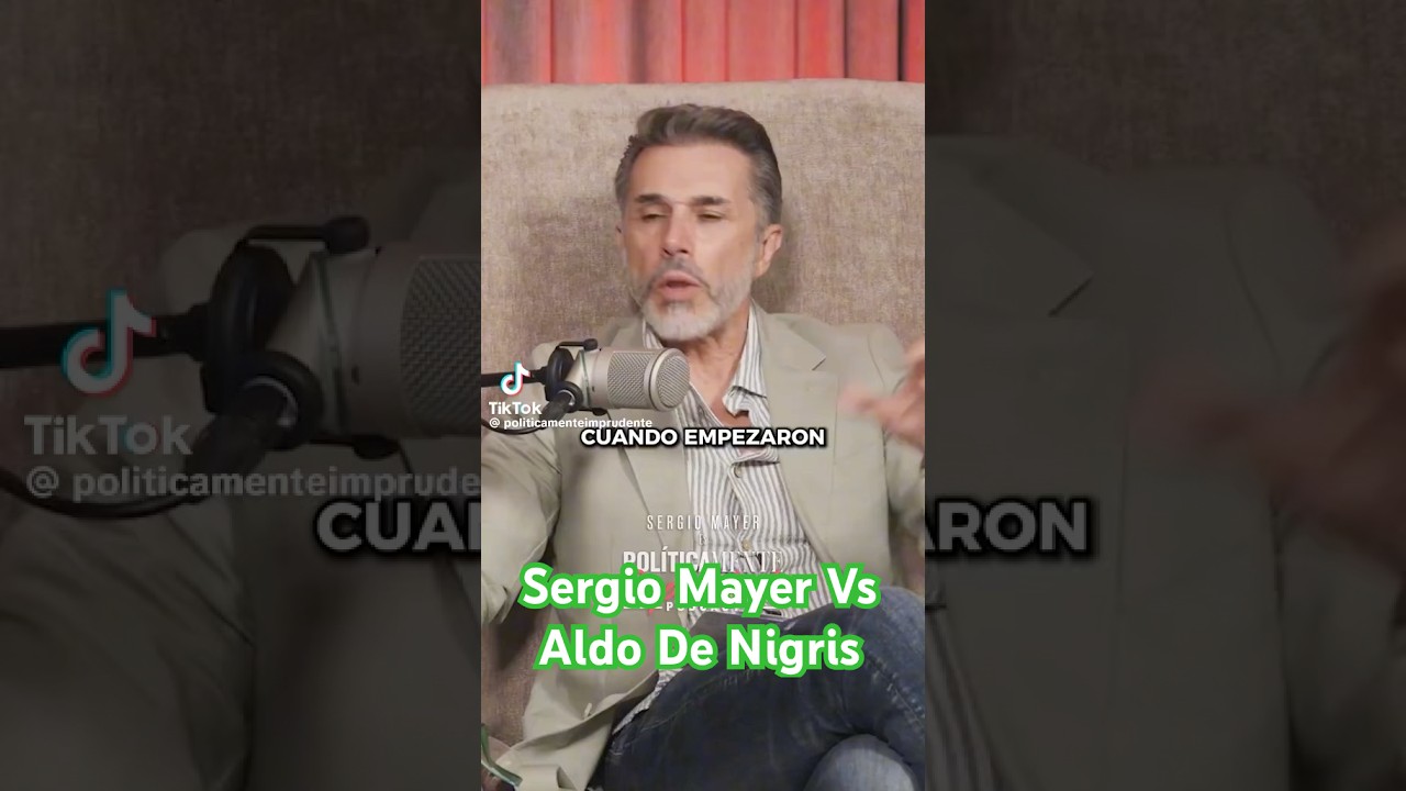 SERGIO MAYER VS ALDO DE NIGRIS