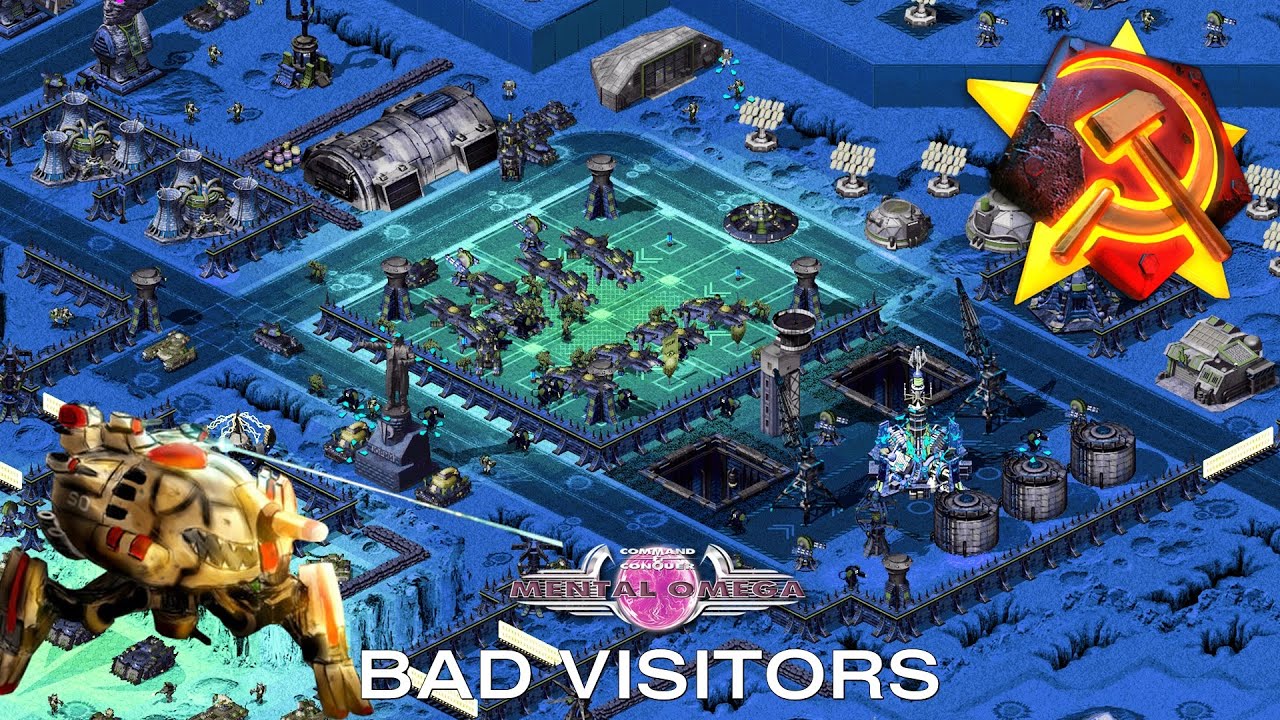 Red Alert 2 | Mental Omega 3.3.6 - Soviet Fan Mission - Bad Visitors