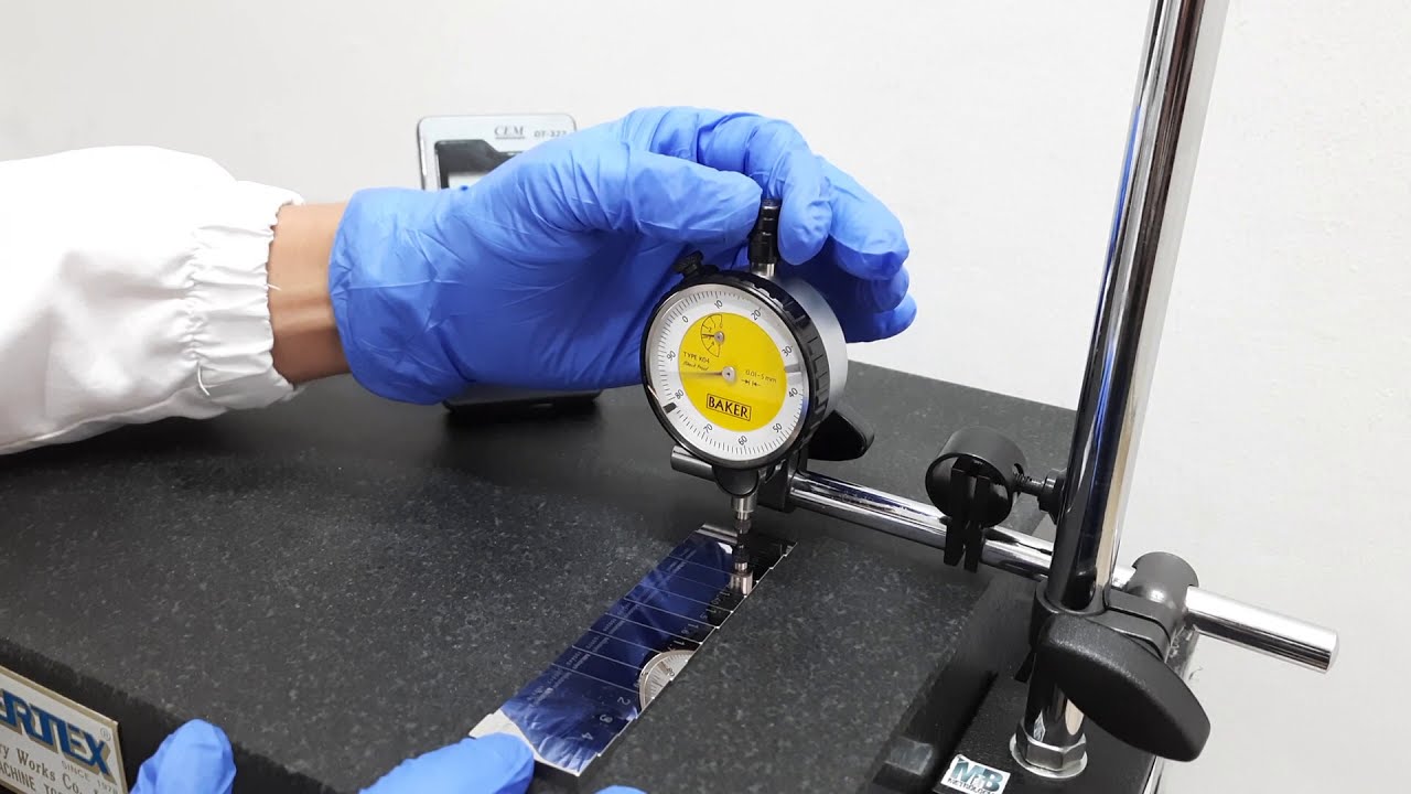Prueba Linealidad Calibración Comparador de Caratula / Medidor de Espesor