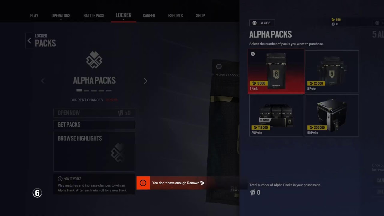Playing rainbow sig Siege