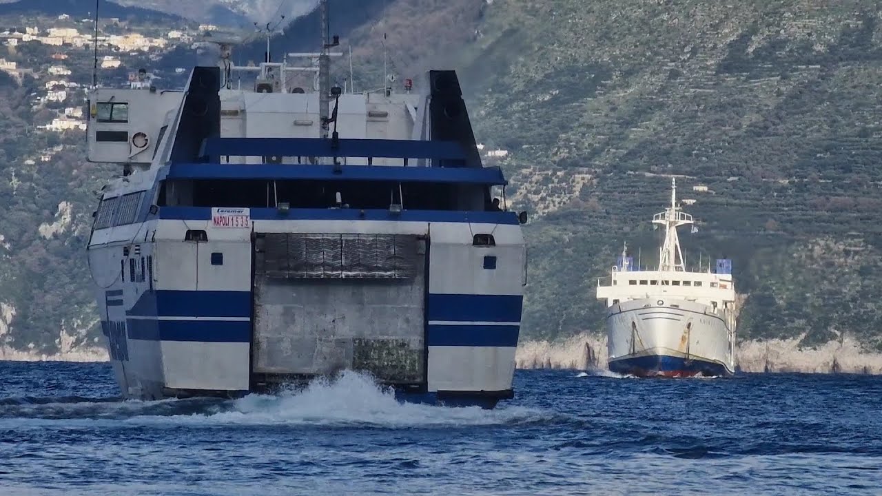 ISOLA DI CAPRI (CaReMar) | partenza dal porticciolo dell'isola di Capri 2024 (4K)