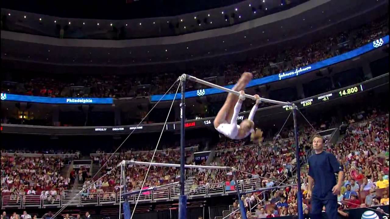 Nastia Liukin - Uneven Bars - 2008 Olympic Trials - Day 1