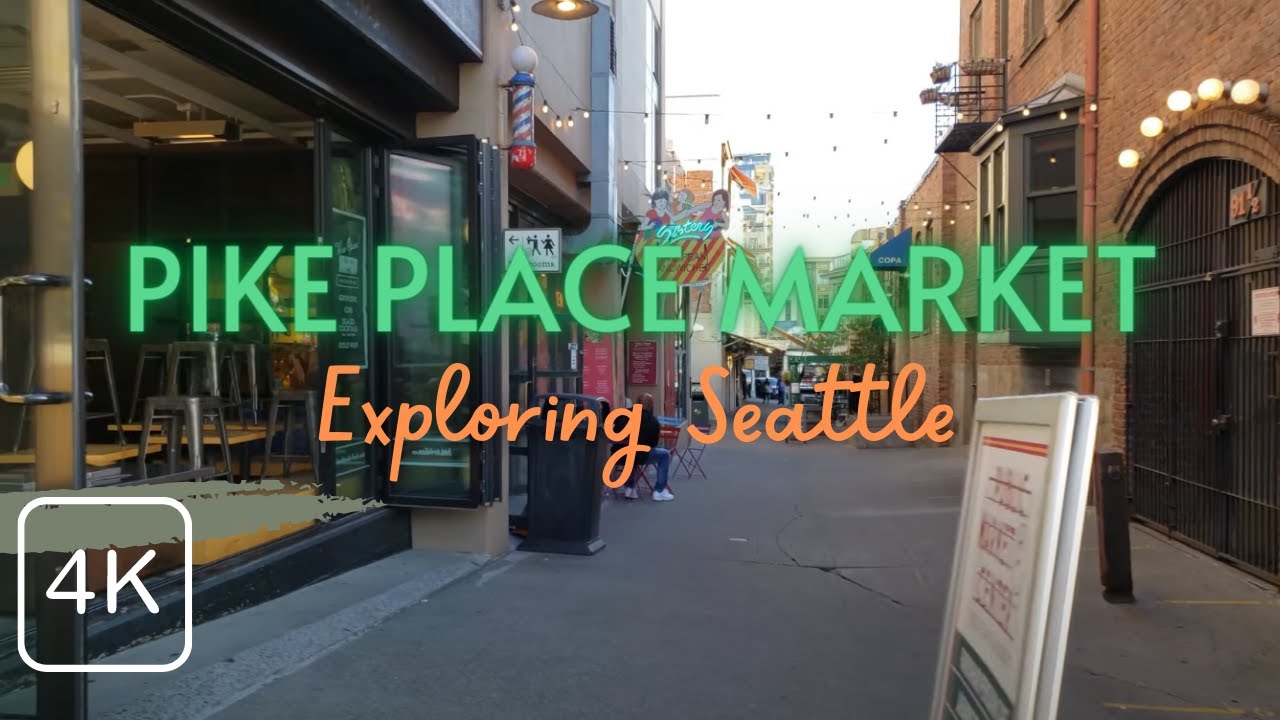 The Pike Place Market is Deserted During Covid Lockdown 2020 | Seattle, WA | Walking Tour