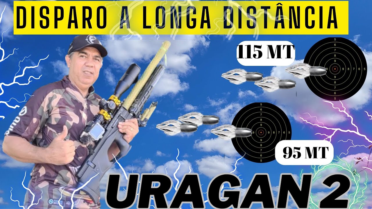 DISPARO A LONGA DISTANCIA  URAGAN 2