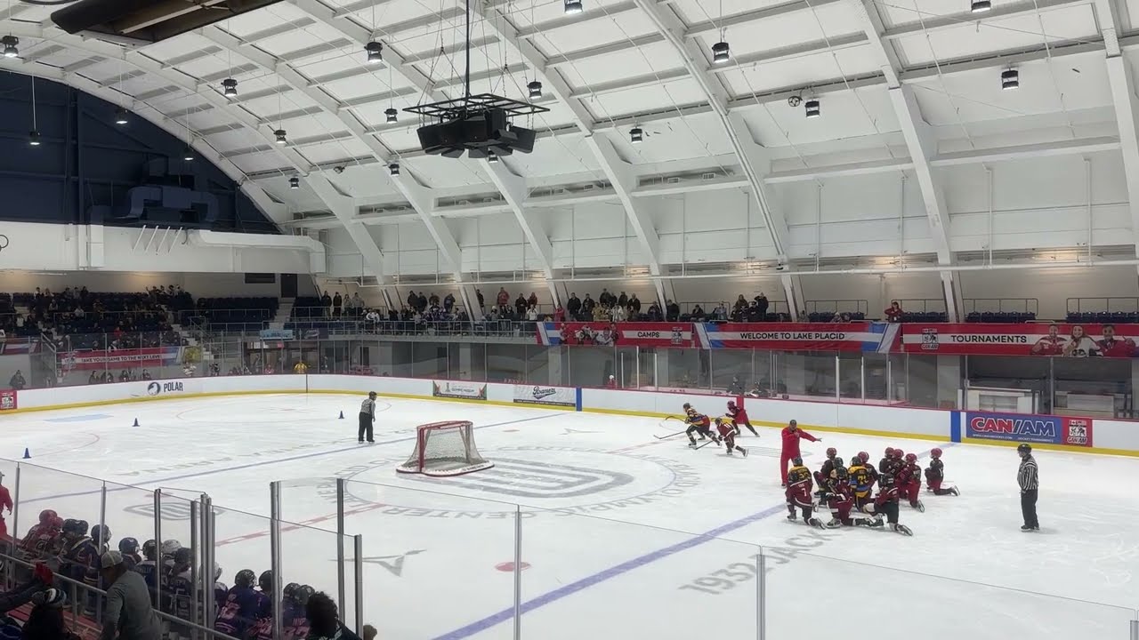 Lake Placid 4x4 Relay Race 1st round. 2024 U13a Falcons.