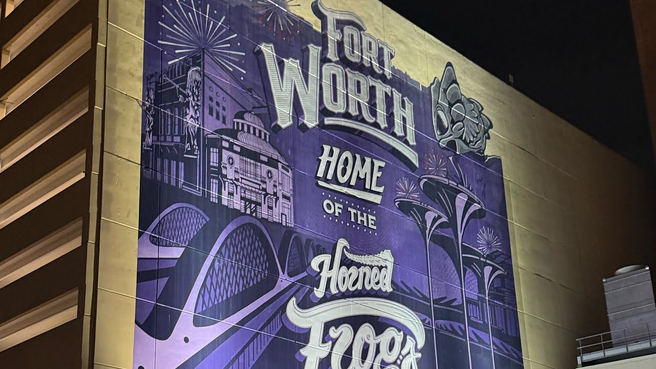 Downtown Fort Worth at Night Part 3 #FortWorth #downtown #travel 