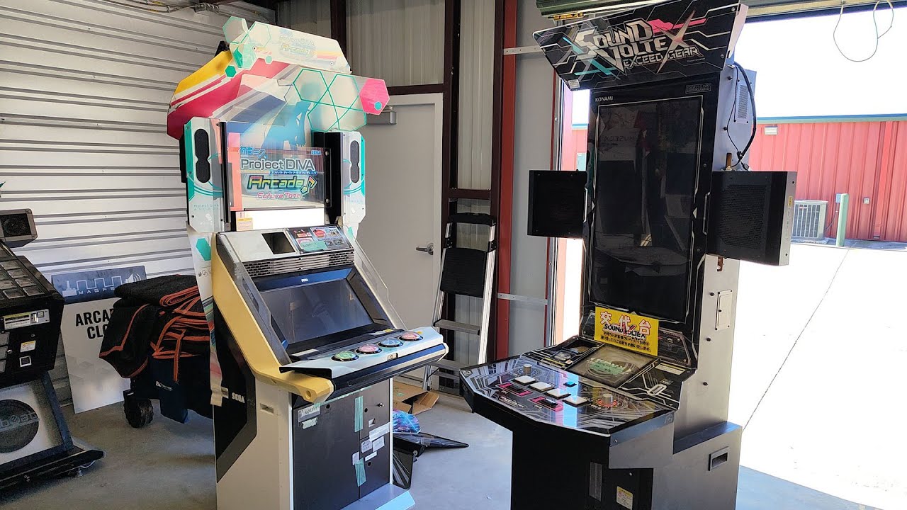 Project Diva and Second SDVX + Tour of New Xepher Arcade!