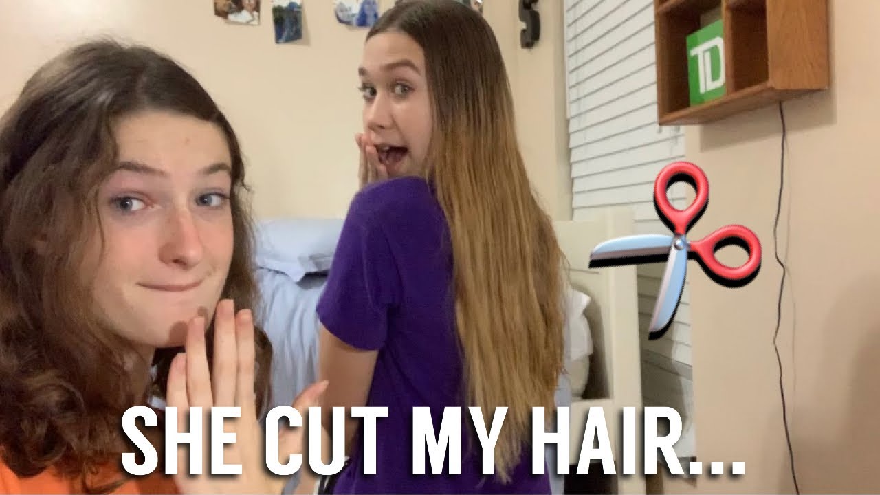 I let my best friend cut my hair again