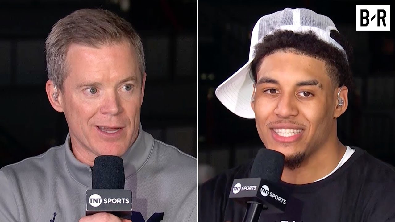 Dusty May & Yaxel Lendeborg React to Michigan Winning Players Era Championship
