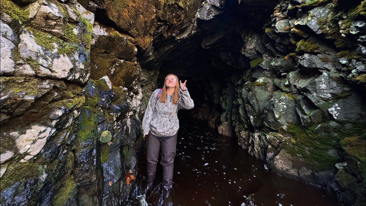 Attempt at a rock river tunnel