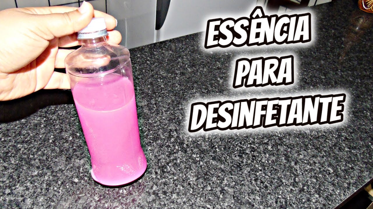 COMO FAZER ESSÊNCIA PARA DESINFETANTE COM APENAS 3 INGREDIENTES SUPER FÁCIL E ECONOMICA