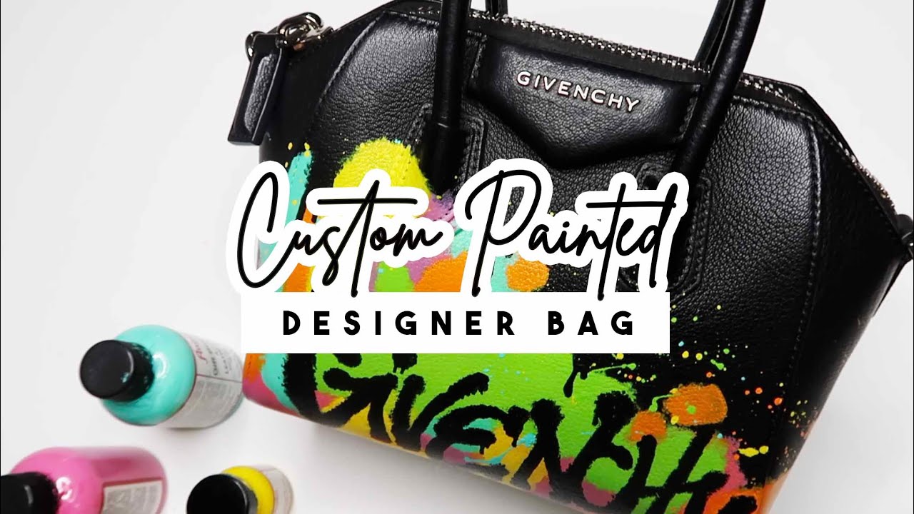 I Painted a Givenchy Purse! | #AnneMade #Custom