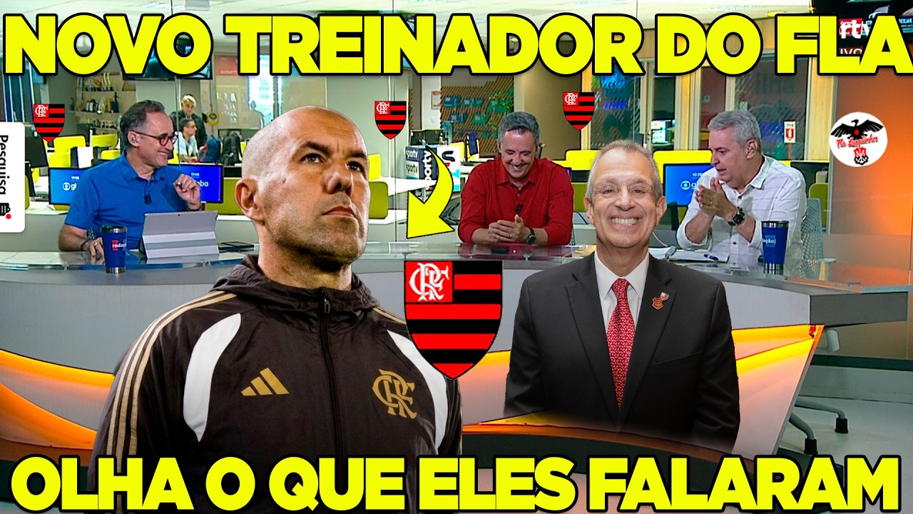 LEONARDO JARDIM NOVO TREINADOR DO FLAMENGO! VAI COMANDAR O FLA NA FINAL DO CARIOCA NO FLA X FLU