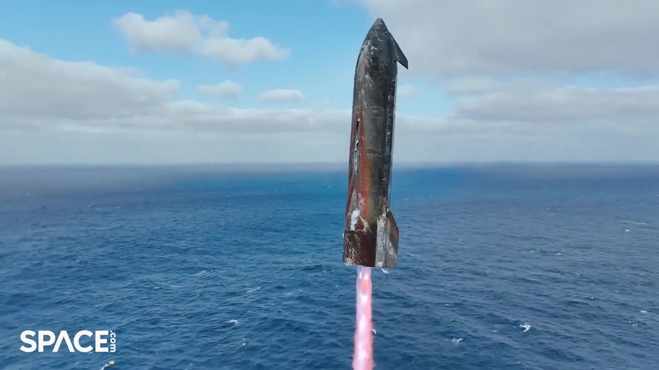 Ух ты! Команда по спасению SpaceX засняла приводнение космического корабля.