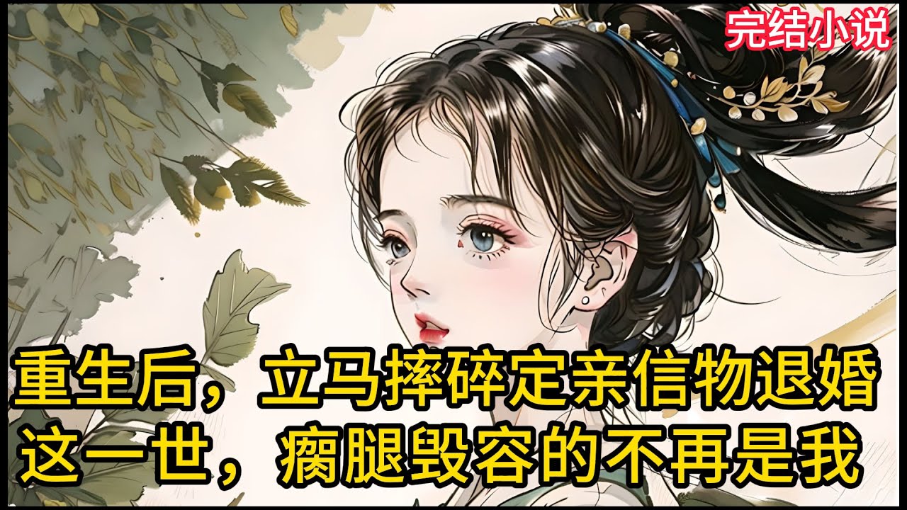 【一口氣看完 】重生后，立马摔碎定亲信物退婚，这一世，瘸腿毁容的不再是我.....
