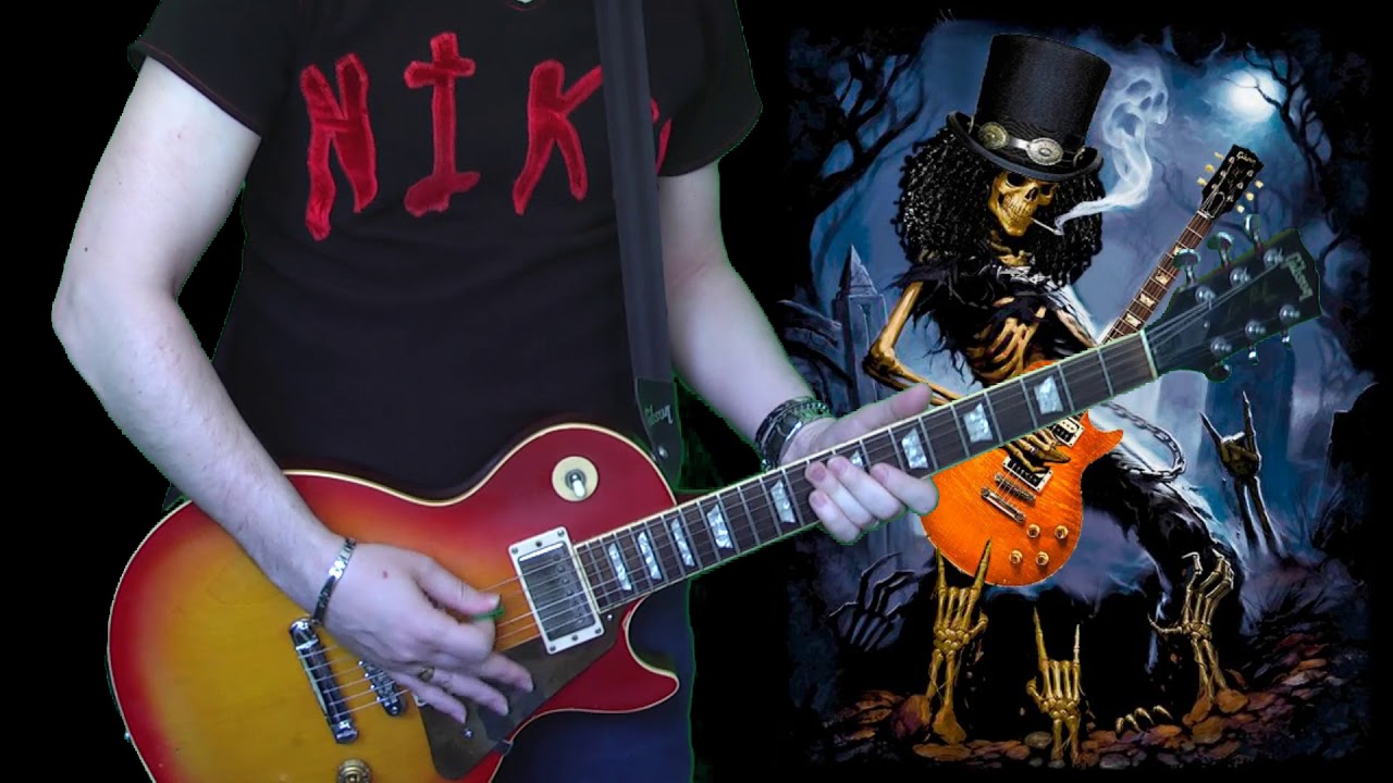 Slash Solo in Tokyo 92 (guitar cover) by Niko