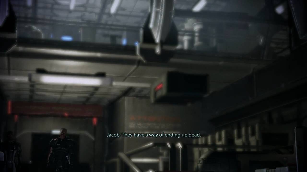 Mass Effect 2 - Abandoning Ship with Jack (Hidden Dialogue)