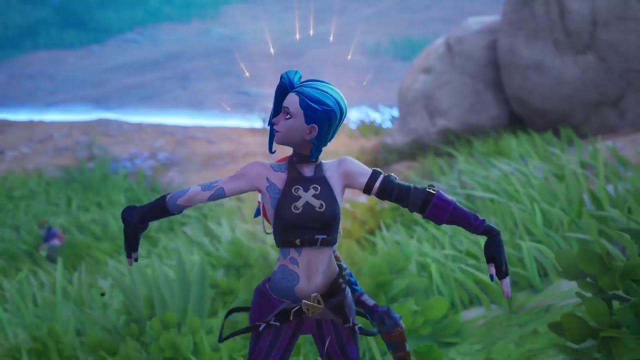 Gifting Jinx from the Fortnite Item shop to my OLDEST FORTNITE FRIEND