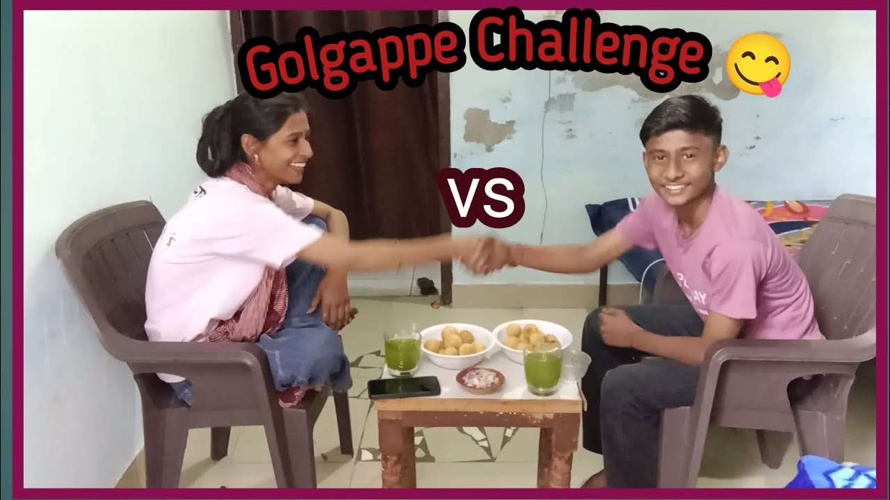 गोलगप्पे चैलेंज किया आज 🤩😂 कौन जीतेगा ये चैलेंज || Rani Panchal Vlog || #familyvlog #dailyvlog 