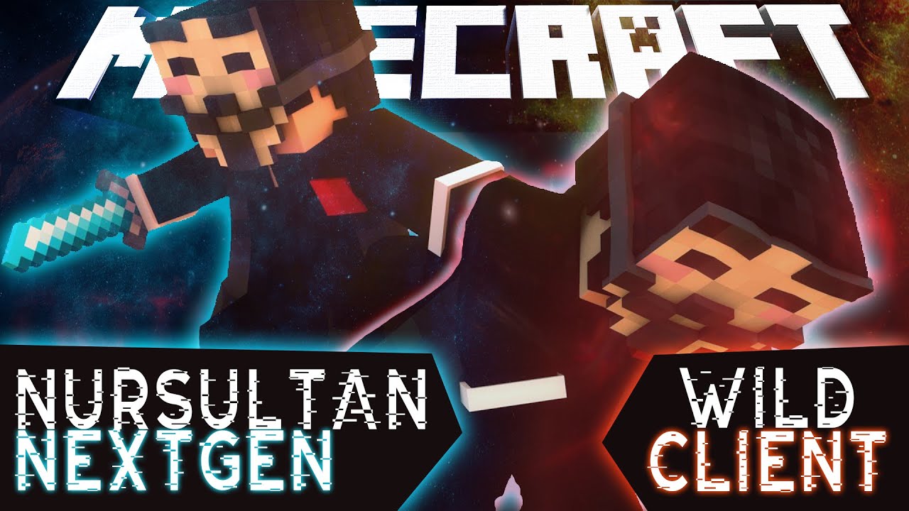WILD CLIENT VS NURSULTAN NEXTGEN|ЧИТЫ НА МАЙНКРАФТ