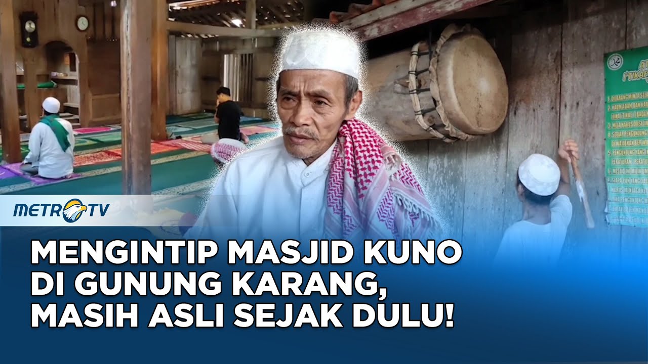 Masjid Kuno 200 Tahun di Banten, Masih Kokoh di Lereng Gunung!