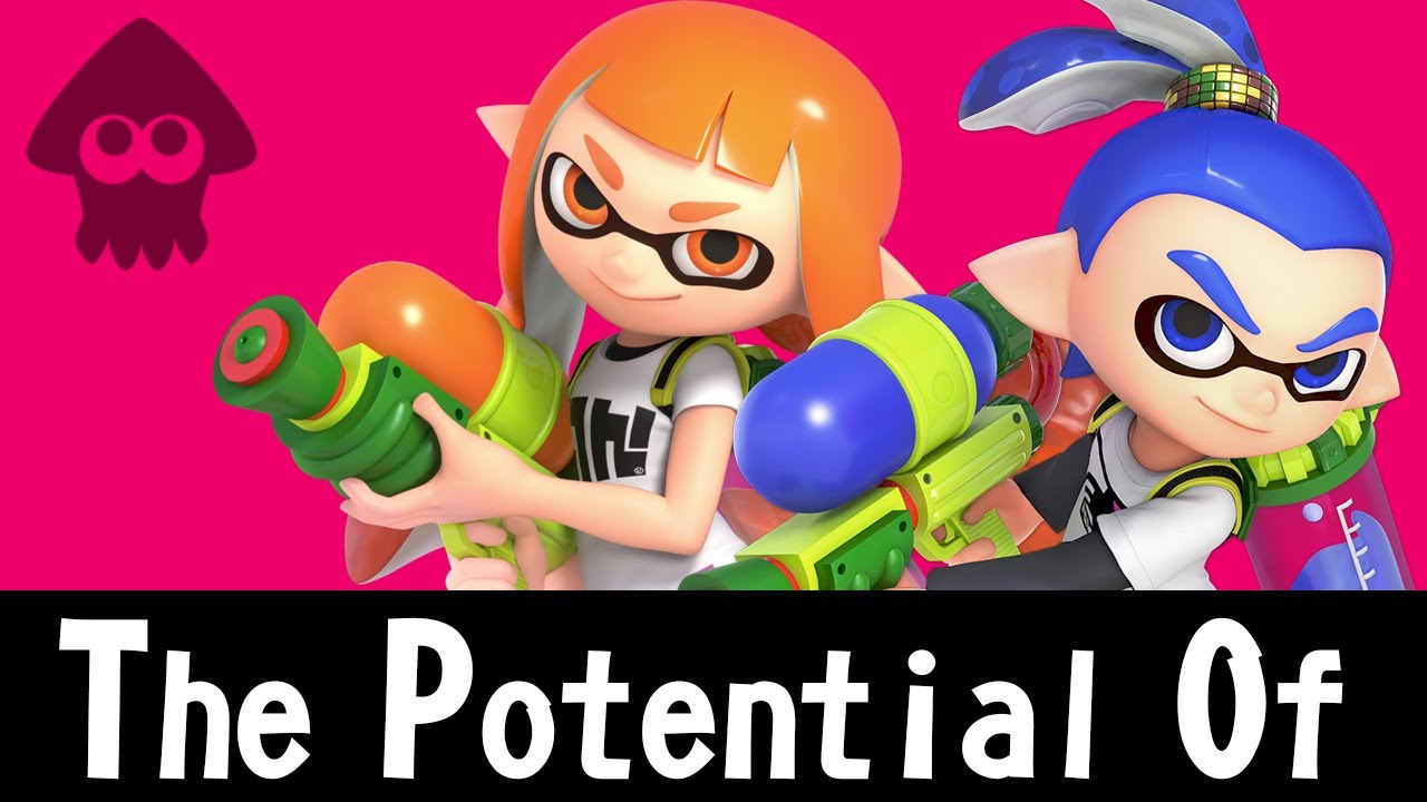 The Potential Of INKLING│Super Smash Bros Ultimate Montage