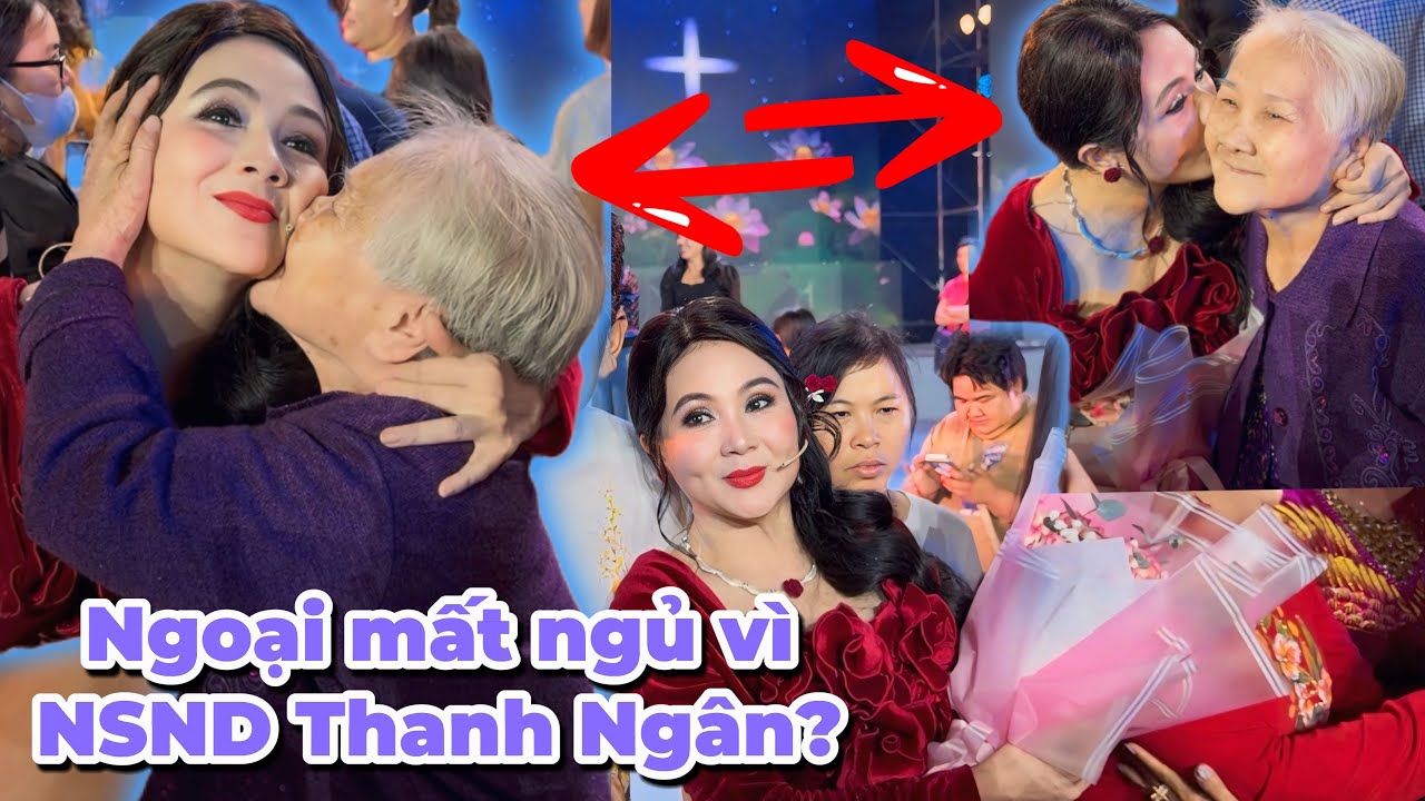 Hậu trường Vầng trăng Cổ nhạc- Khán giả vây quanh nghệ sĩ chụp ảnh, nhất là NSND Thanh Ngân