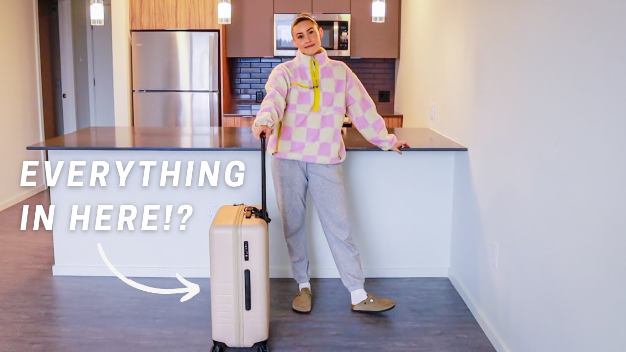Moving with just a suitcase? Downsizing my life to travel