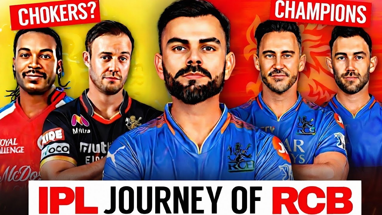 RCB Team Journey in IPL | Success Story
