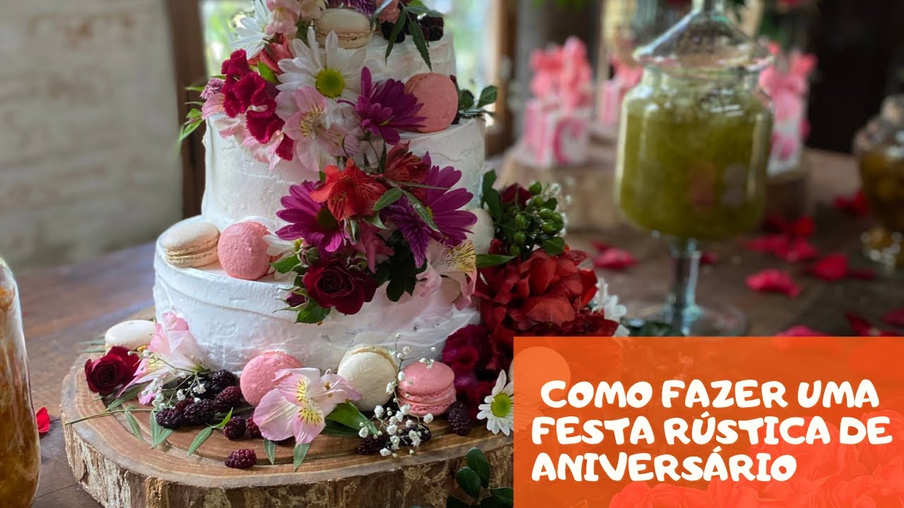Como fazer uma festa rústica