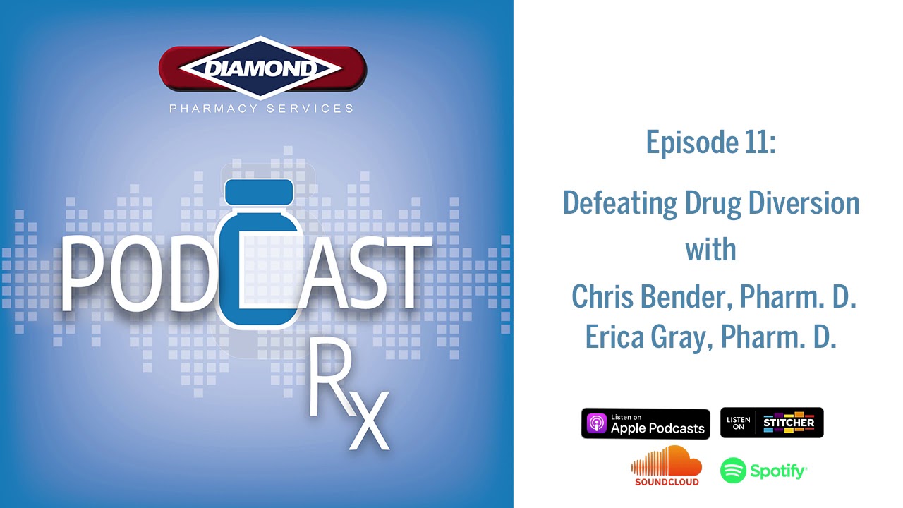 PodcastRx Episode 11- Defeating Drug Diversion with Chris Bender and Erica Gray