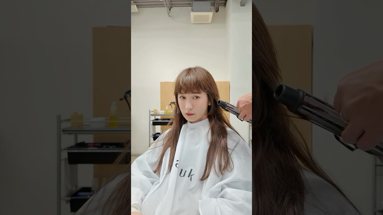 またまたイメチェン💇‍♀️久しぶりに巻いてみました♡ 