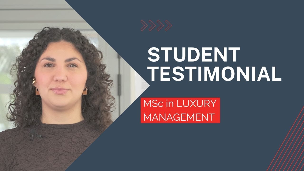 Student Interview - Matilde Belvedere - MSc in Luxury Management