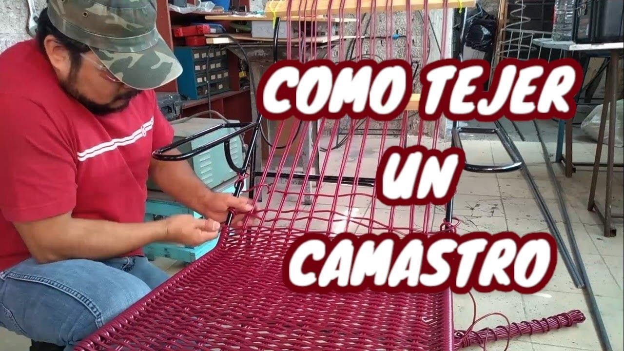 Como tejer un camastro PASO A PASO.