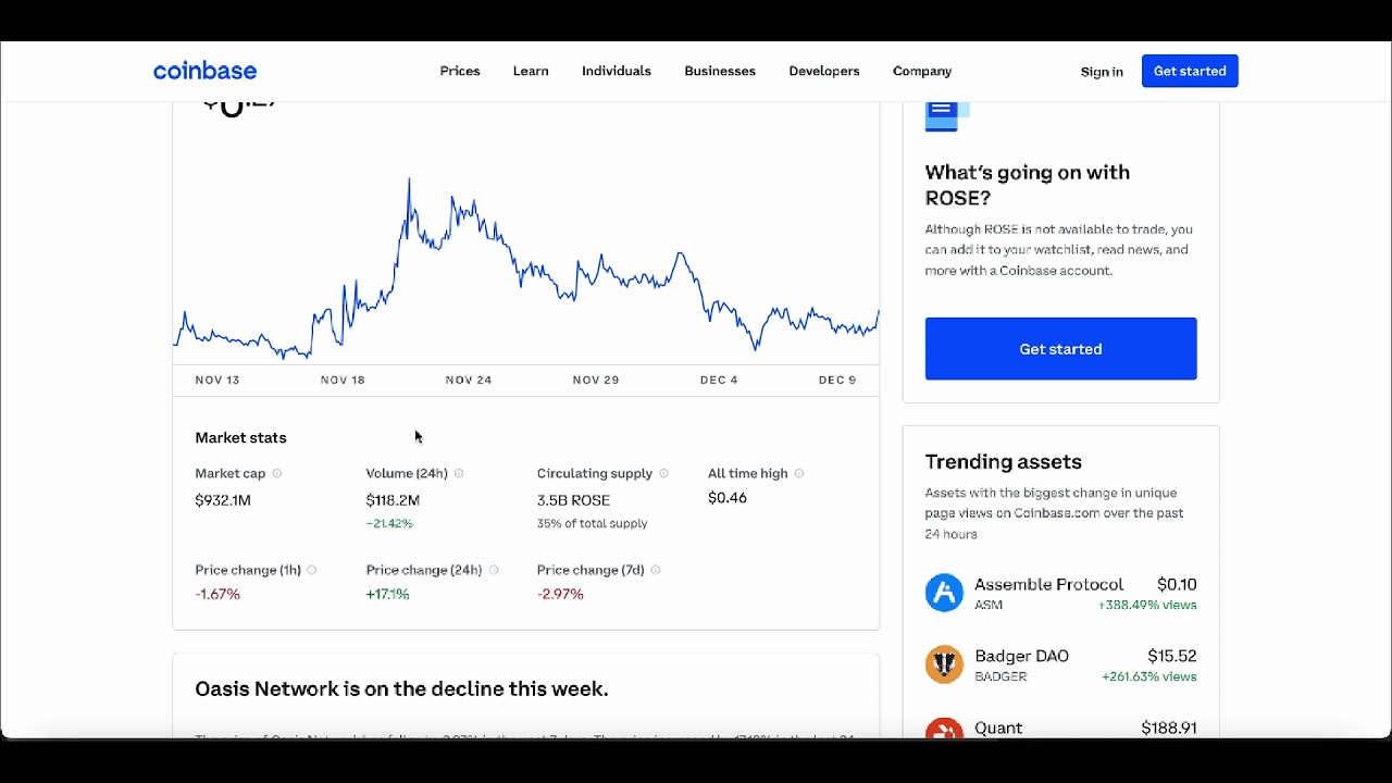 OASIS NETWORK UPDATE! ROSE CRYPTO PRICE PREDICTION! OASIS NETWORK PRICE PREDICTION!