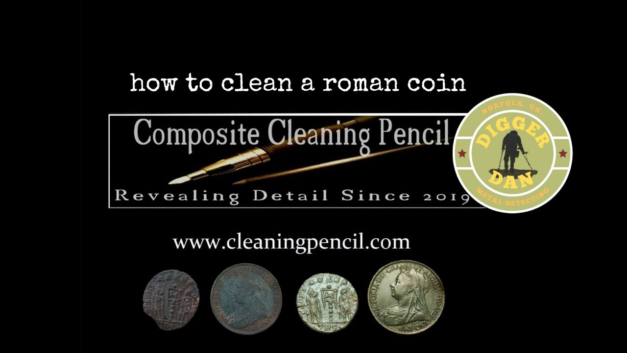 Композитный чистящий карандаш | как почистить римскую монету | www.cleaningpencil.com |
