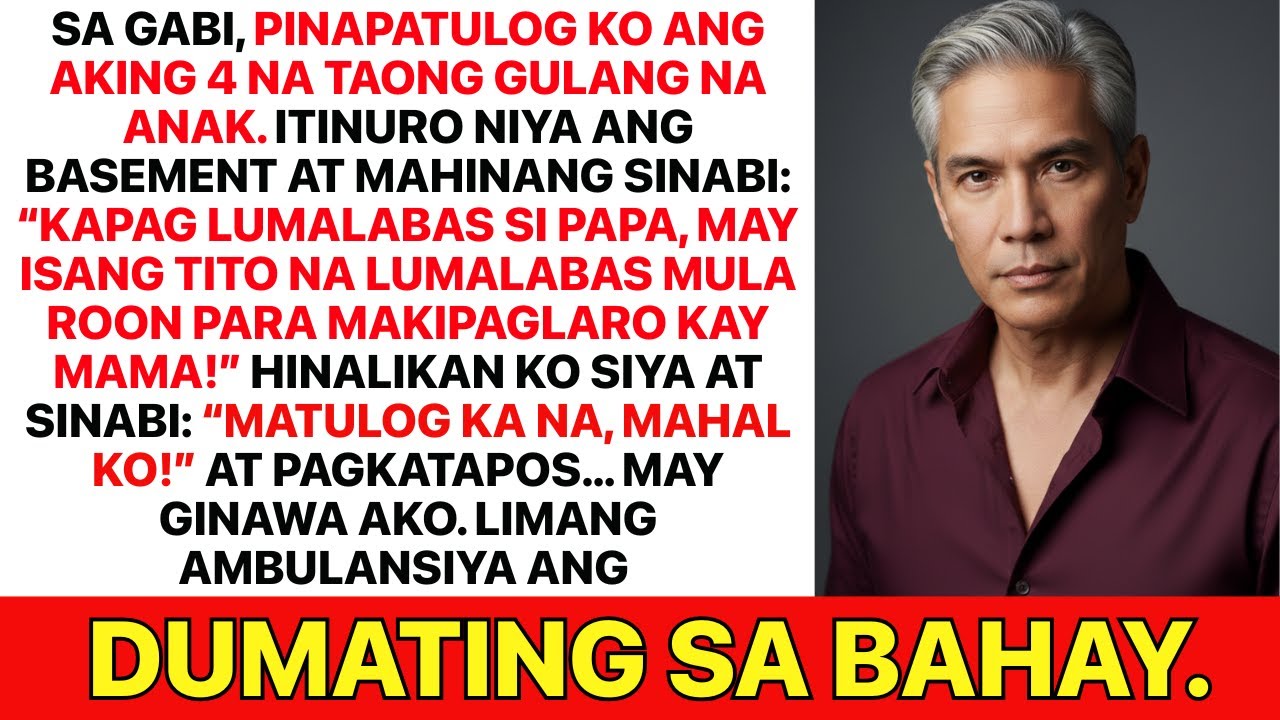 Itinuro ng Anak Ko ang Basement: ‘May Tiyong Lumalabas para Makipaglaro kay Mama’—May Ambulansya…