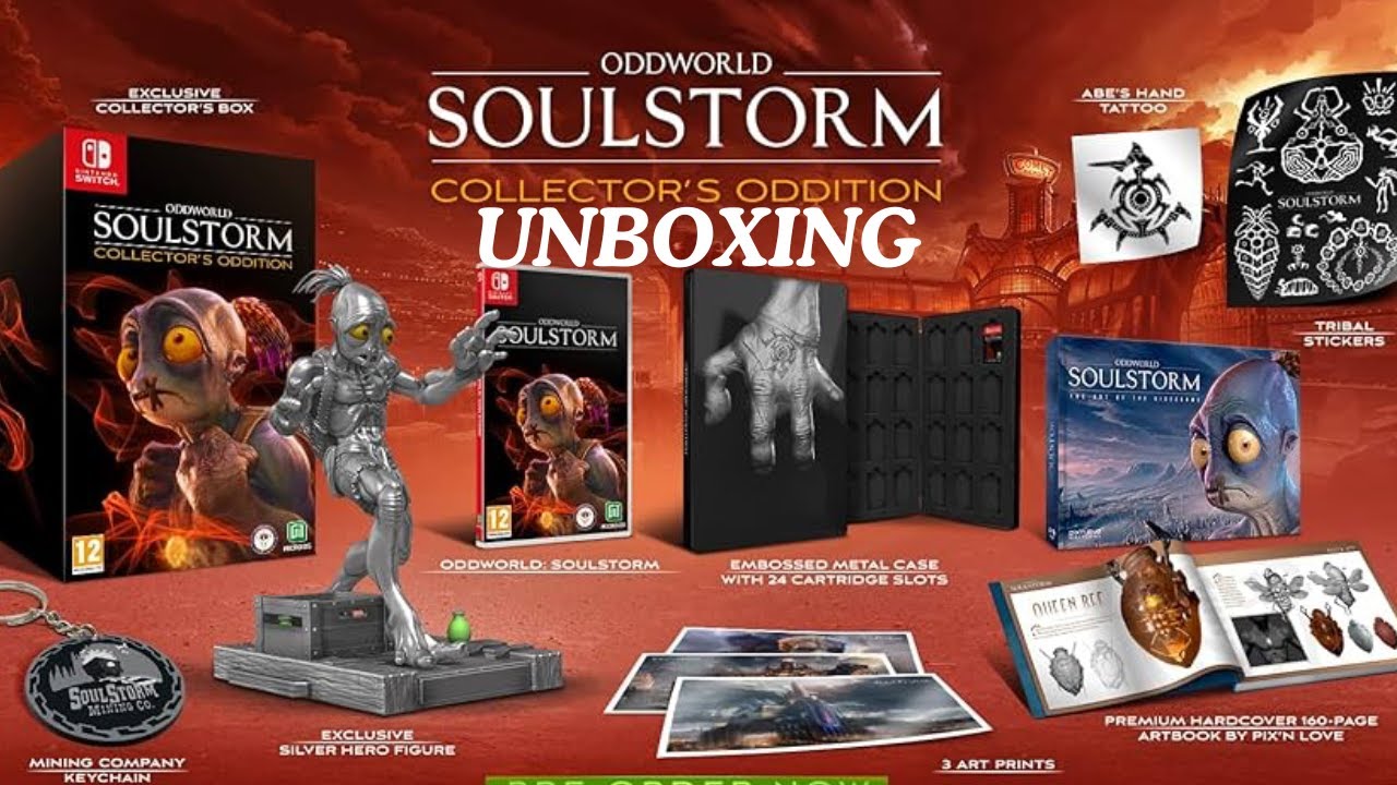 Oddworld Soulstorm Collector's Oddition (Switch) | GloryHunter