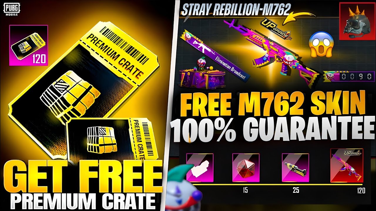Next Premium Crate Pubg Leaks | Premium Crate Release Date | Trick to get Free Premium Crate | PUBGM