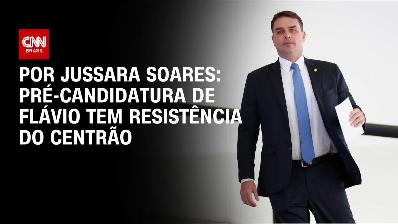 Centr&atilde;o resiste &agrave; pr&eacute;-candidatura de Fl&aacute;vio Bolsonaro | CNN PRIME TIME