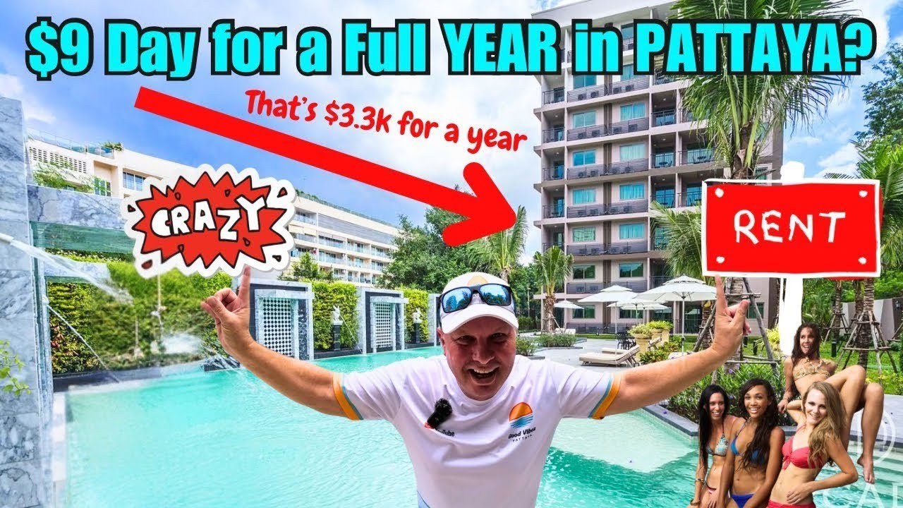 Living in a $9 a Day Luxury Condo in Thailand