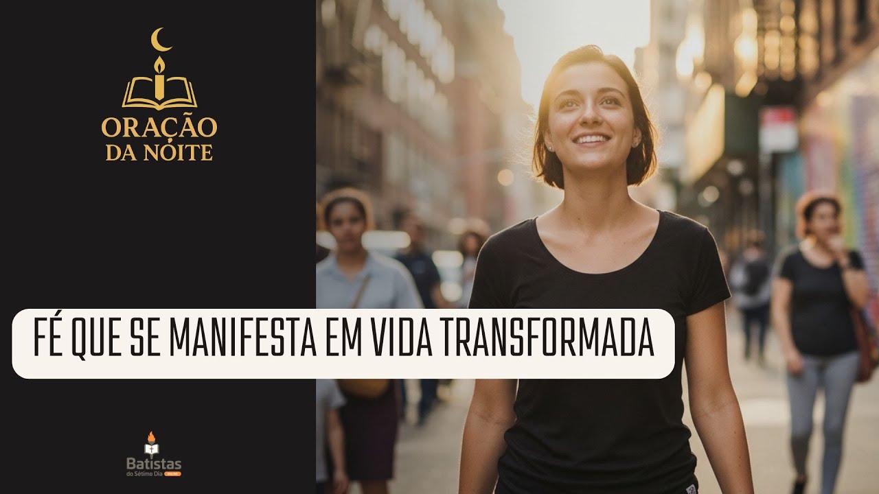 Fé que se Manifesta em Vida Transformada | Oração da Noite