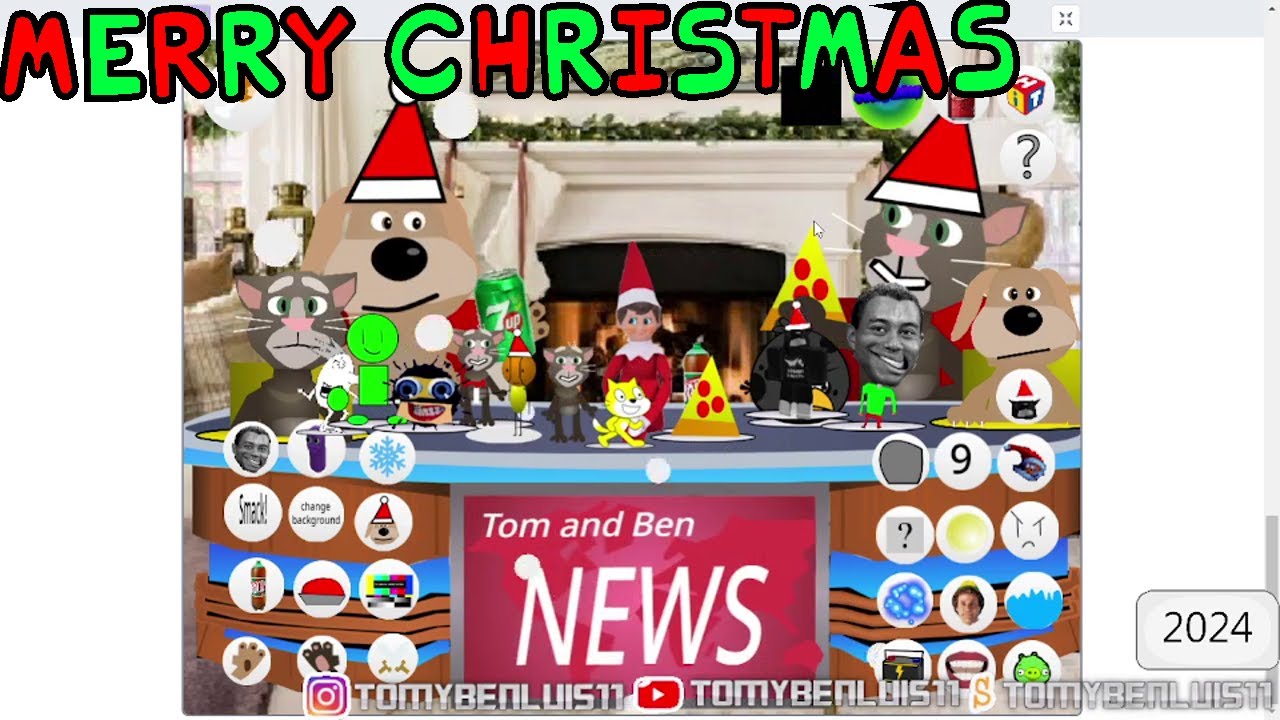 Talking Tom and Ben News - (MERRY CHRISTMAS 2024) - GAMEPLAY #308