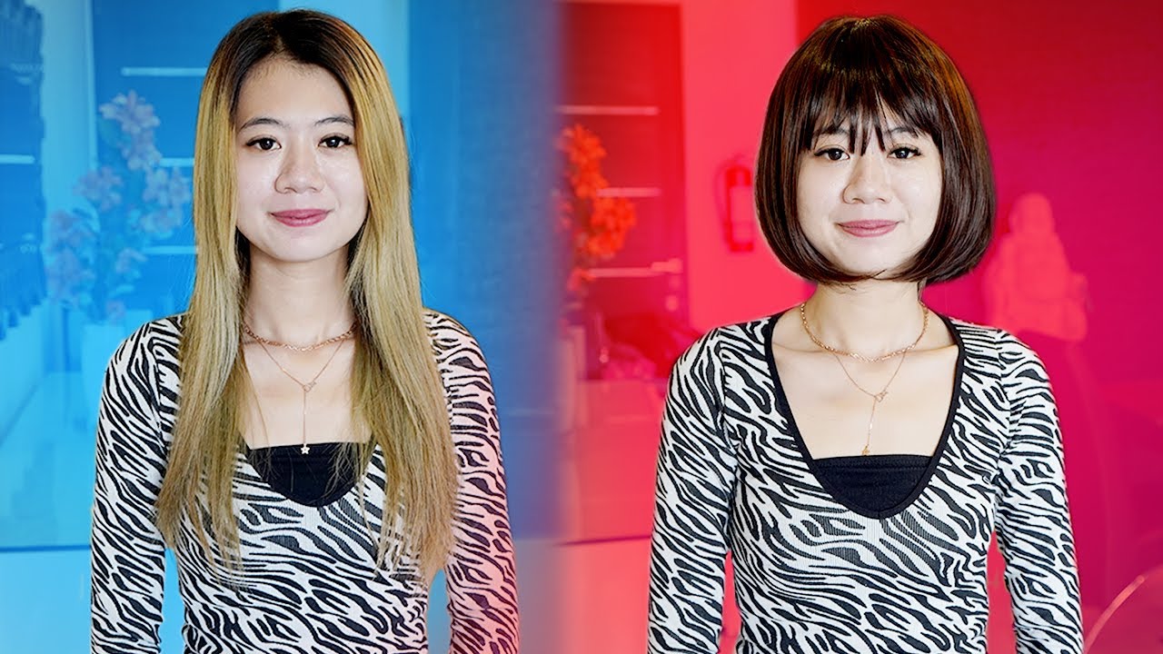 UBAH RAMBUT JADI PENDEK!! GAK NYANGKA REAKSINYA GINI!!
