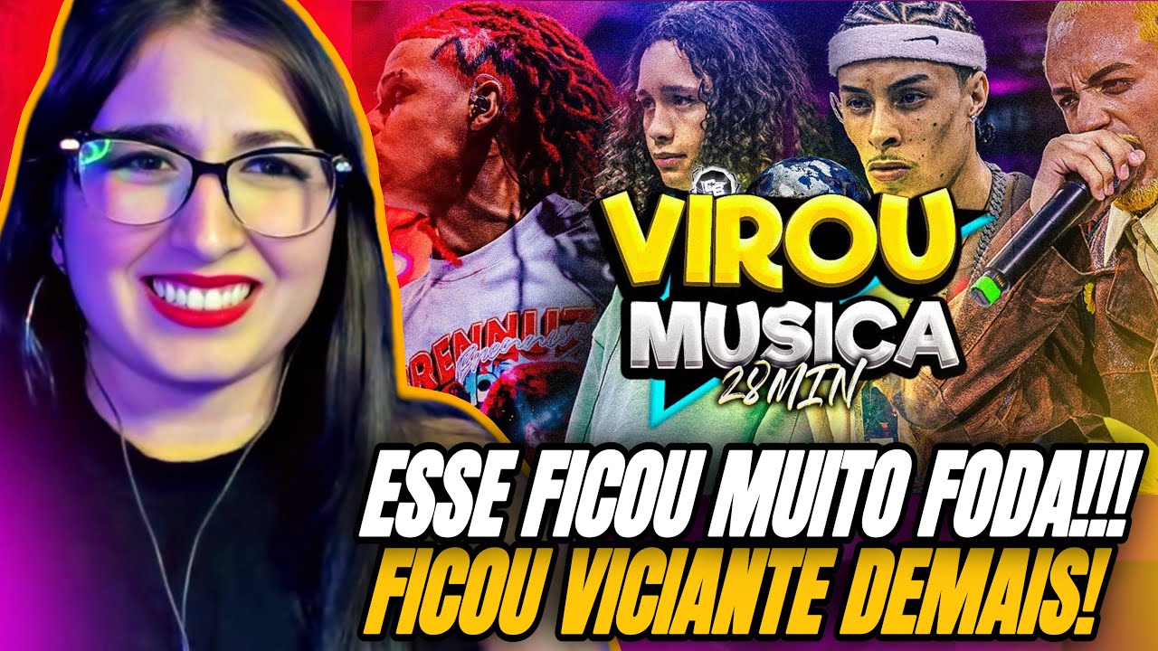 REACT 28 MINUTOS de ROUND de BATALHA VIRANDO MÚSICA! | ESPECIAL de 100K ⚡️