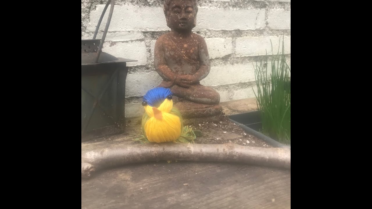 DIY Vogeltje van wol