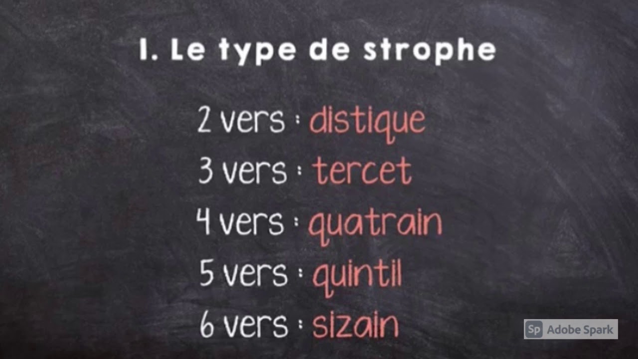 La versification