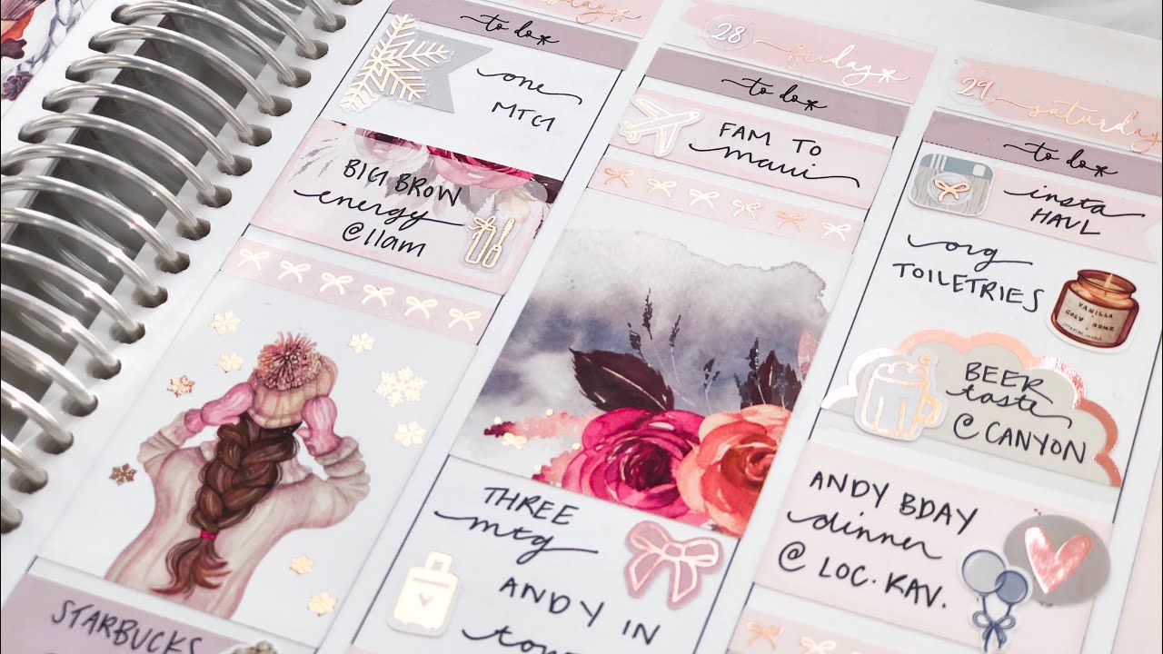 Plan with Me - Two Lil Bees!